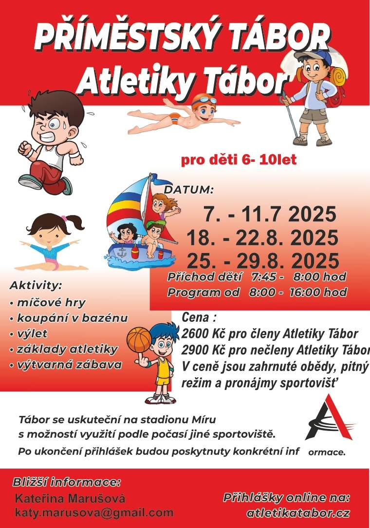 Příměstské tábory - přihlášení