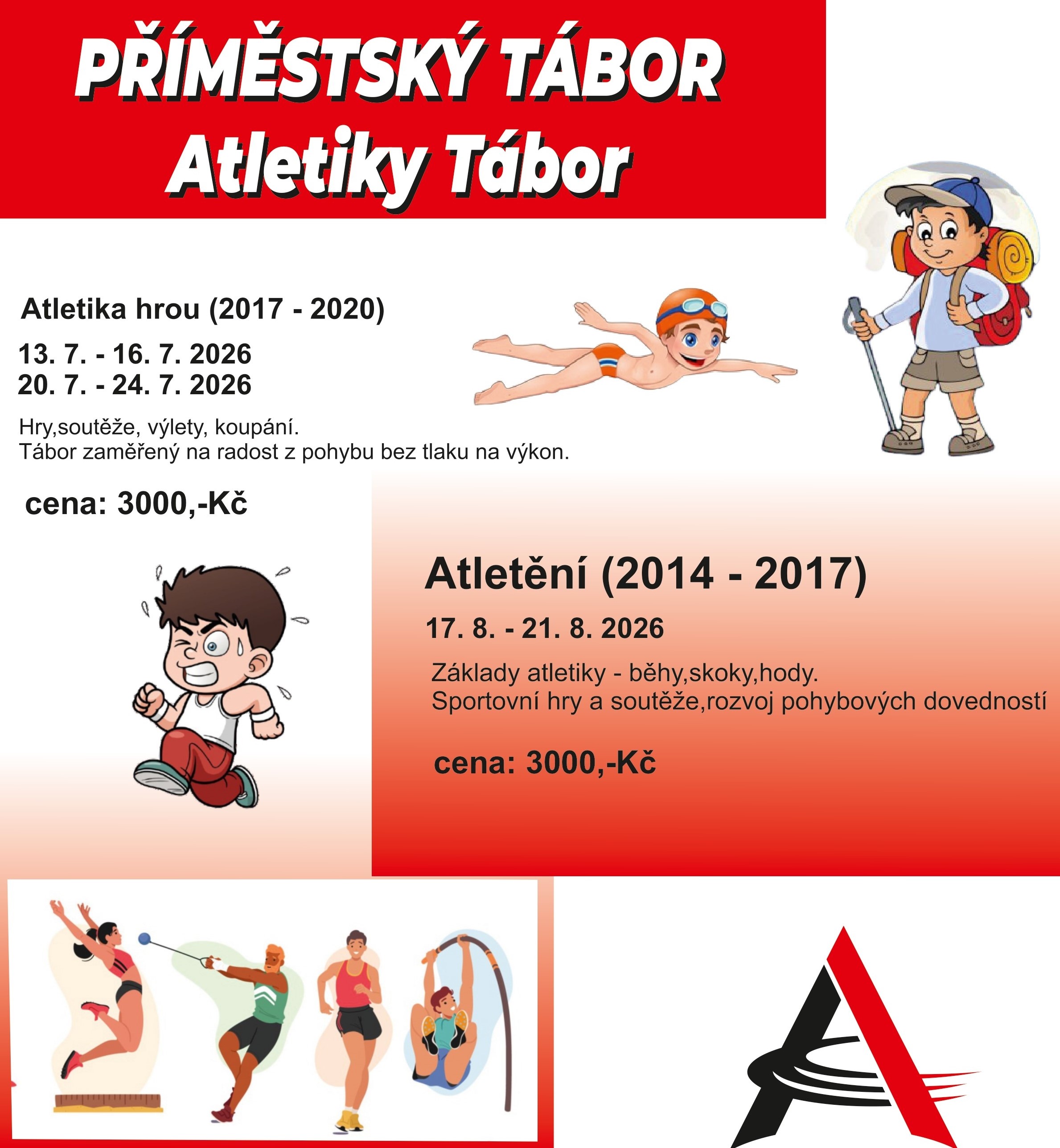 Příměstské tábory 2026